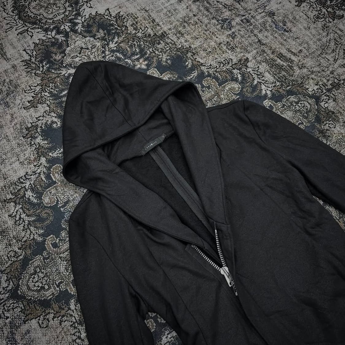 Civarize asymmetry waxed hood jacket 상품이미지2