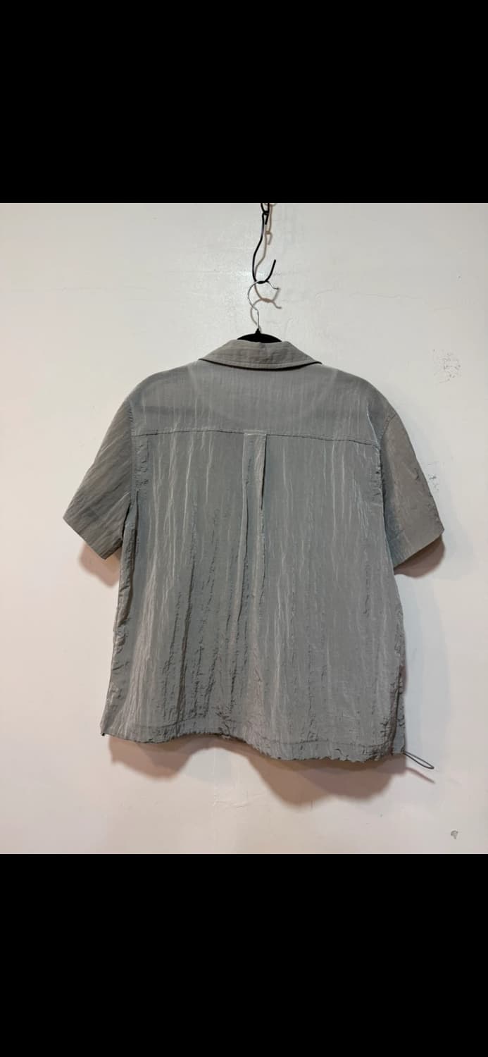 그레이 반팔셔츠 투피스 셋업 상품이미지3