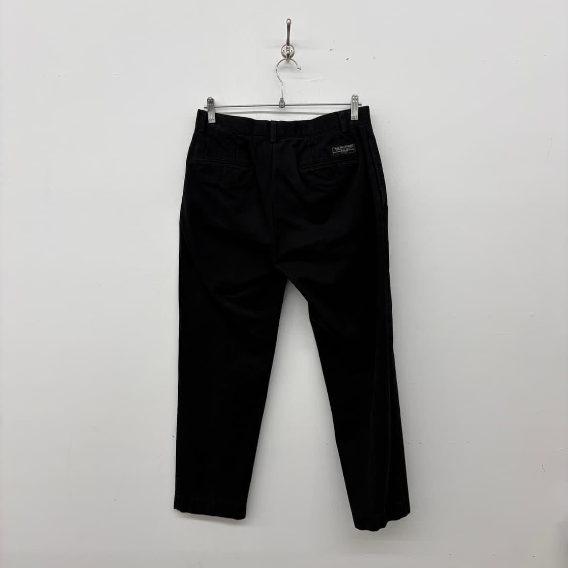 폴로 랄프로렌 블랙 면바지 30in 상품이미지4