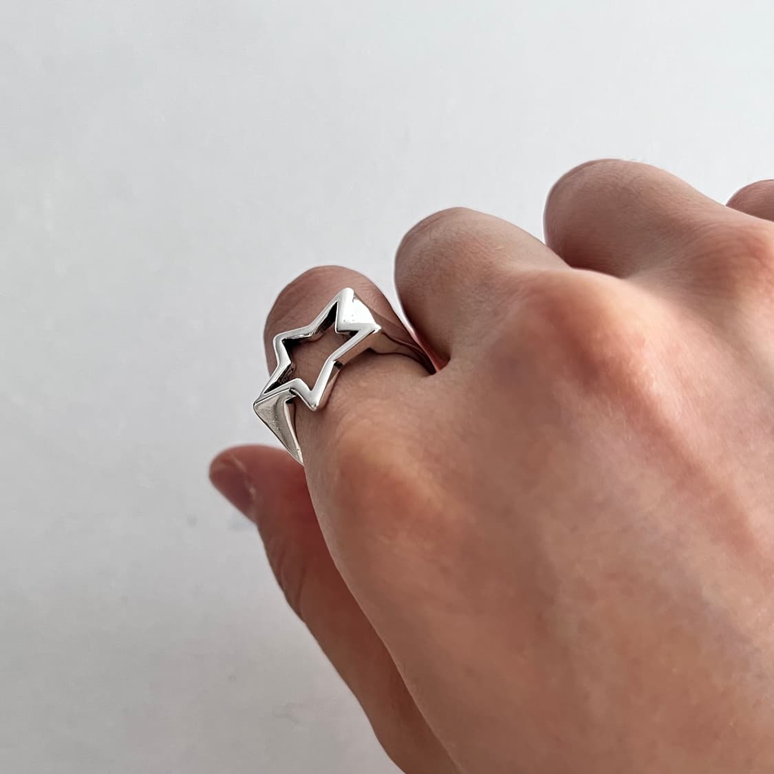 스타 볼드 반지 상품이미지2