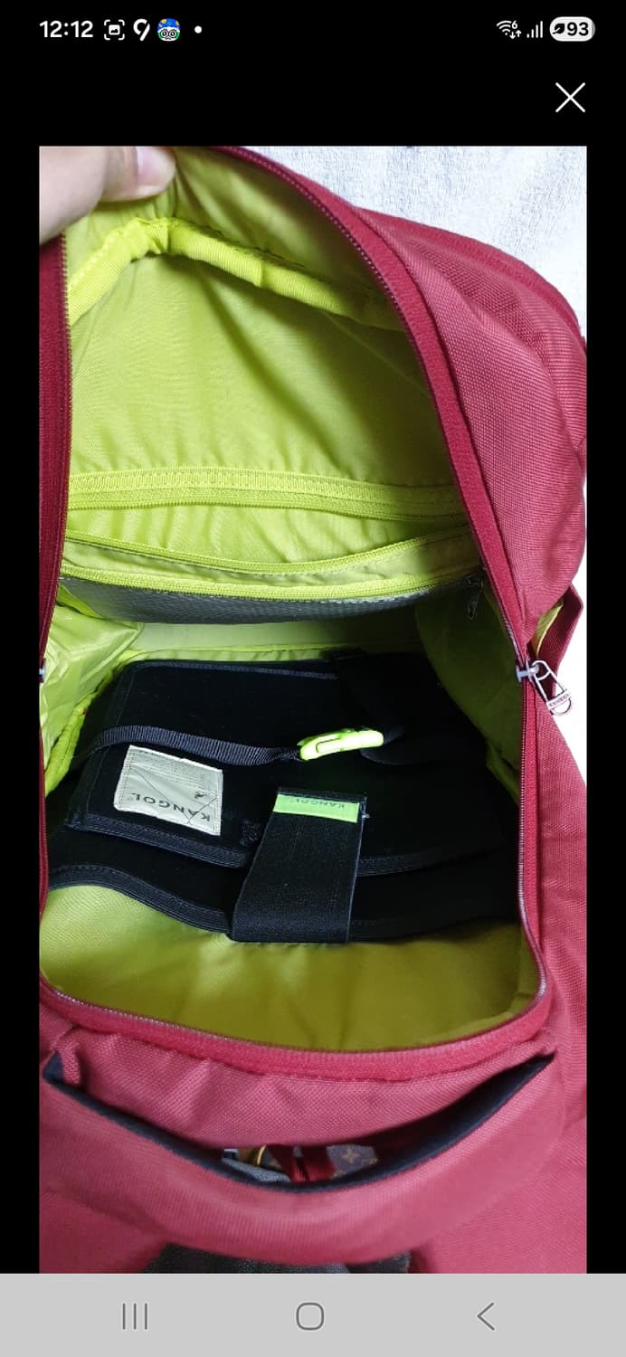 정품 캉골 백팩 (남녀공용) 상품이미지5