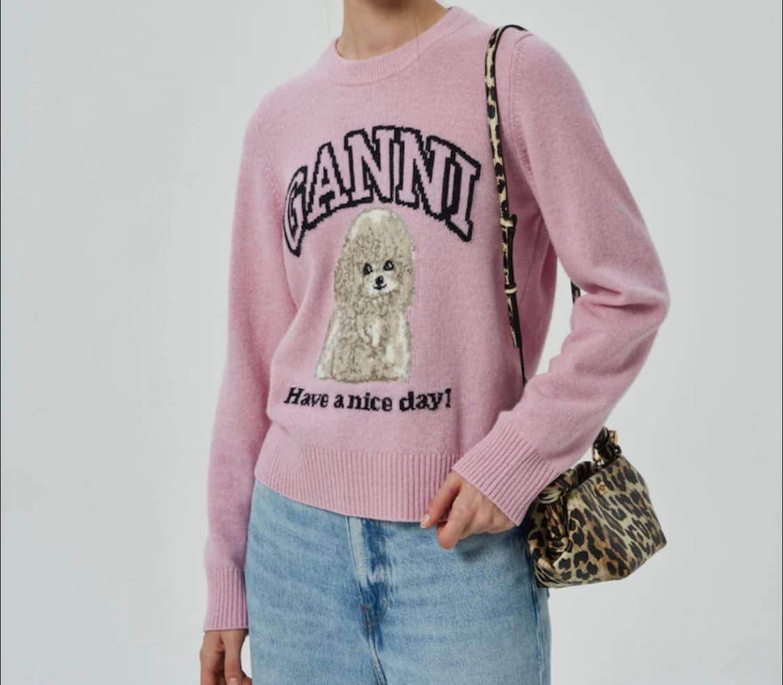 1회착용) 가니 니트  상품이미지2