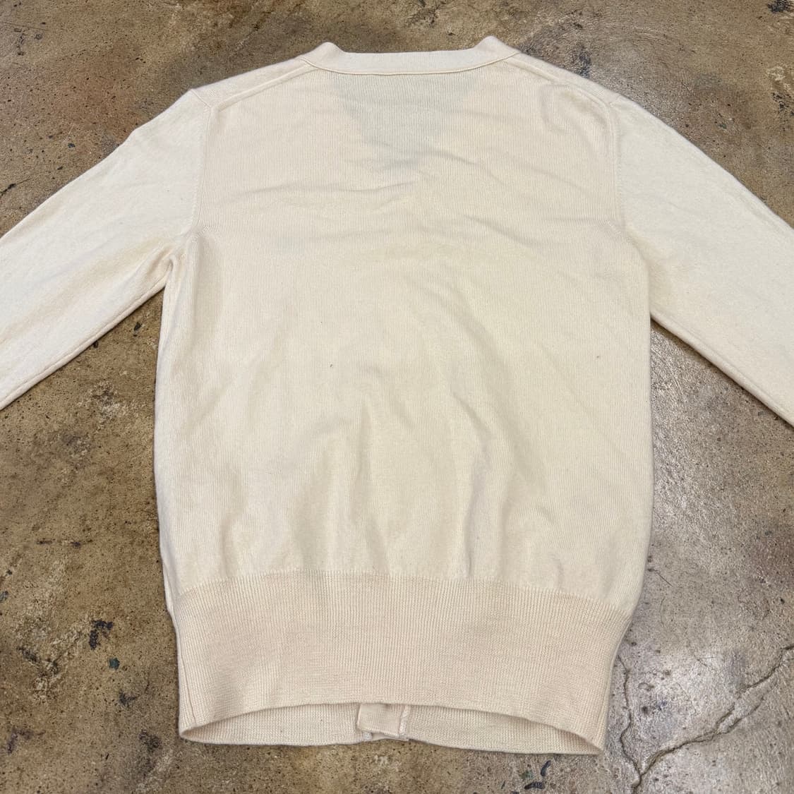 비비안웨스트우드 크림 화이트 니트 가디건  상품이미지4