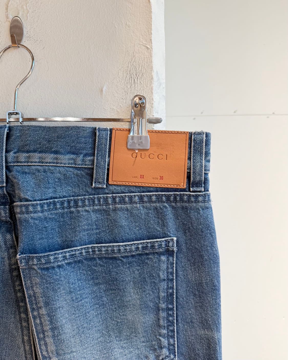 구찌 데님 롤업 스트레이트 팬츠 상품이미지7