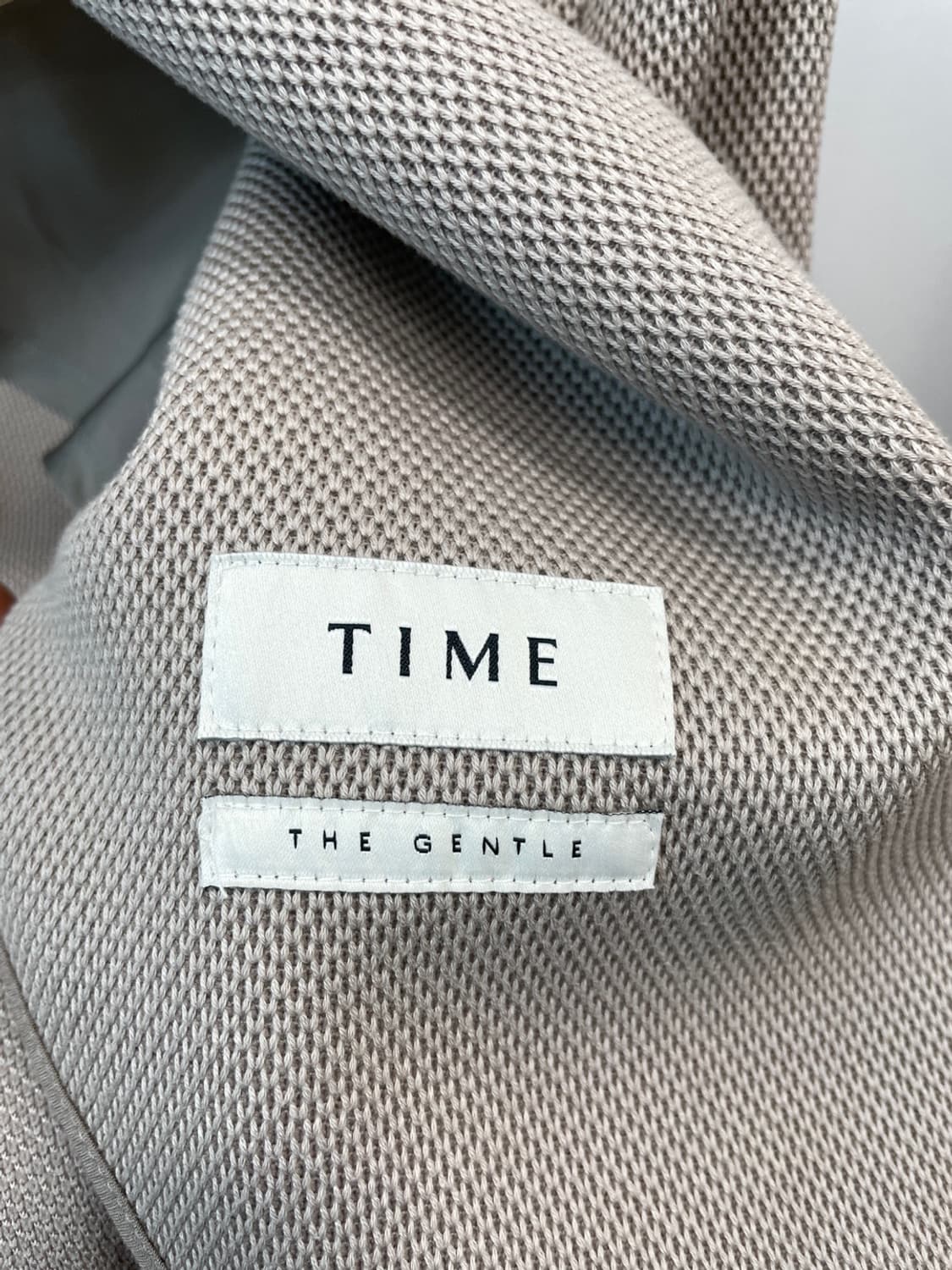 100) 타임 22ss 니트자켓 상품이미지7