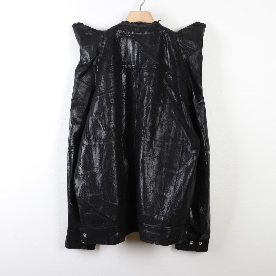 46 / Rick Owens 릭오웬스 SS24 런웨이 왁스 테크 자켓 상품이미지3