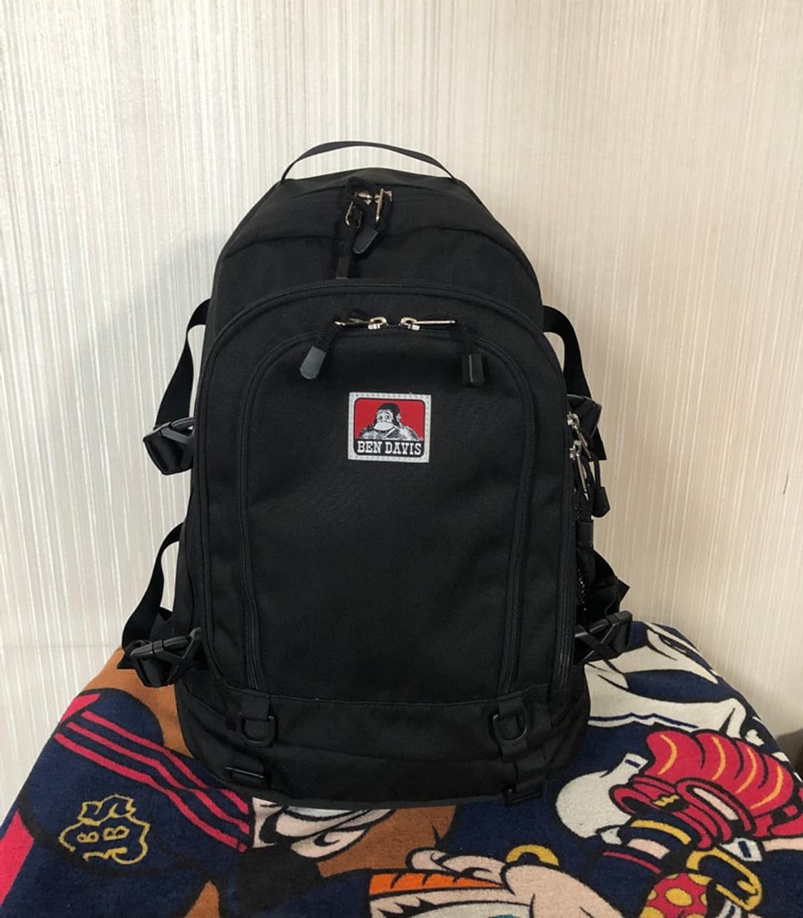 벤 데이비스 오리지널 캠프 백팩 40L 블랙 상품이미지1