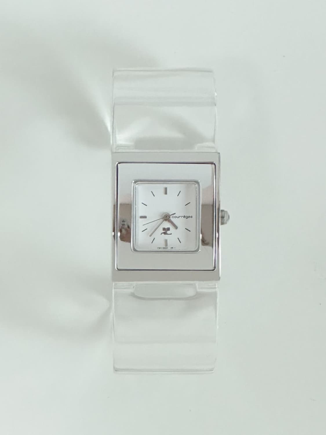 [새상품] courreges / 꾸레쥬 아크릴 뱅글 시계 상품이미지8