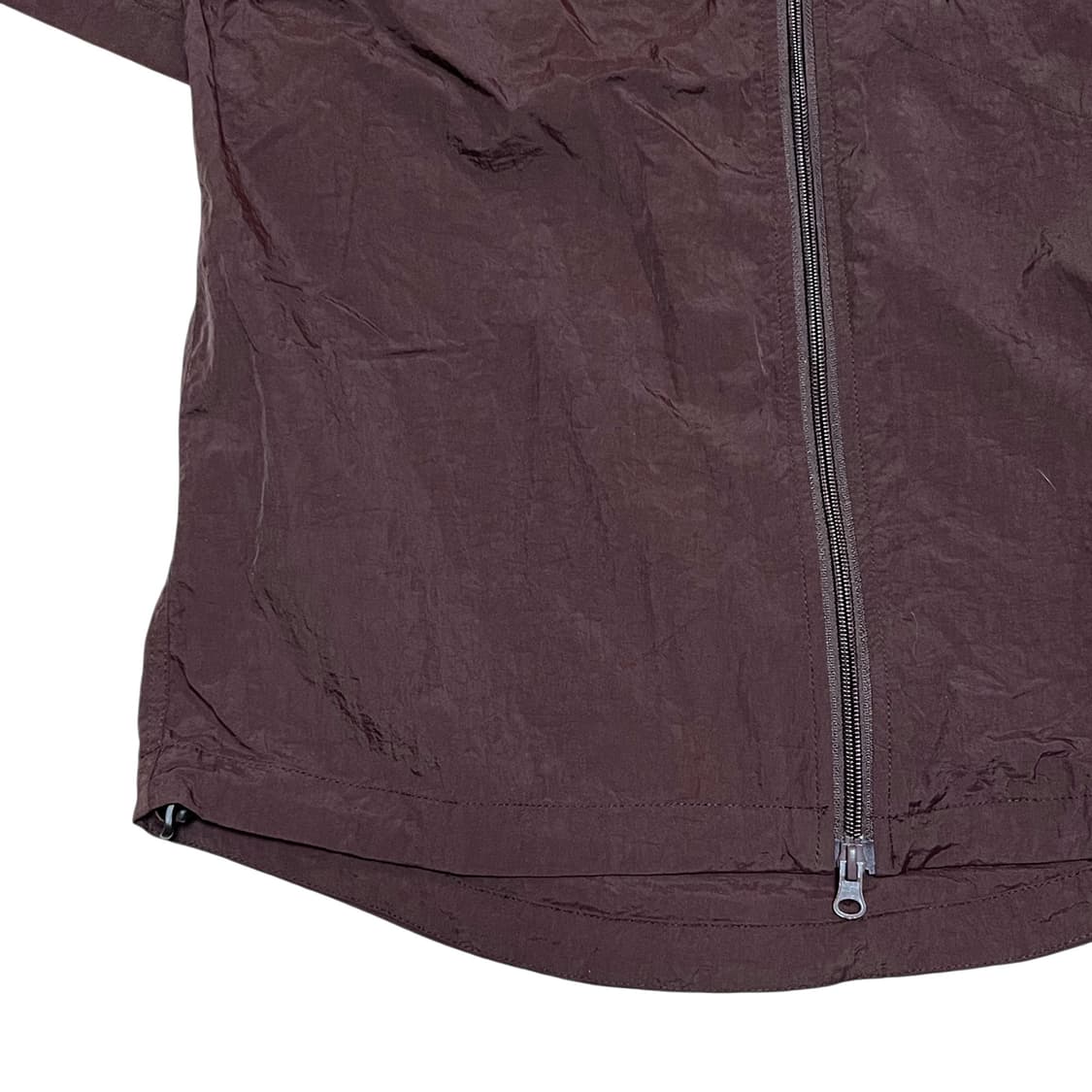 Partimento, Nylon Half Zip-Up Shirt_Brow 상품이미지4