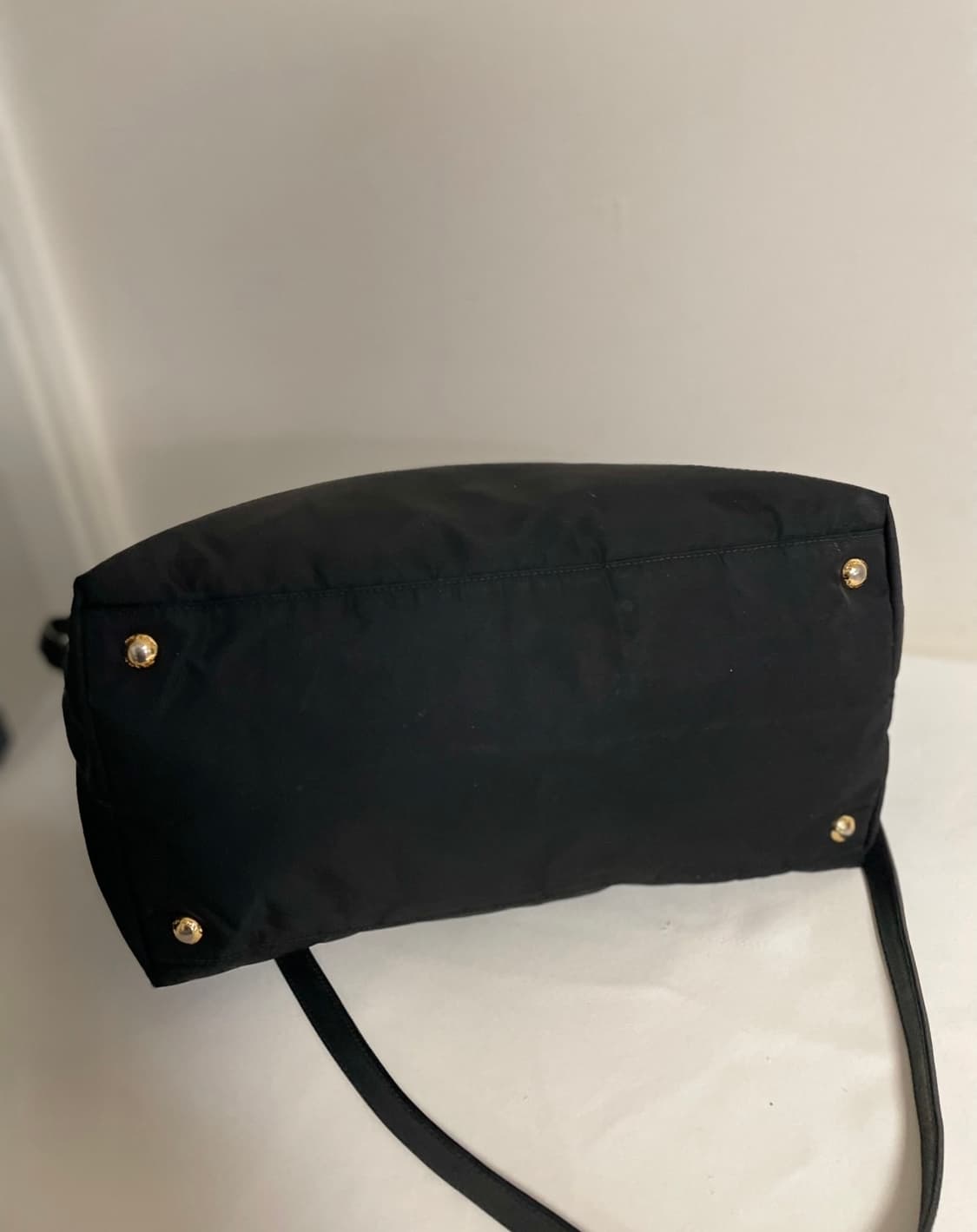 (정품)프라다 블랙 토트백 겸 크로스백 상품이미지4