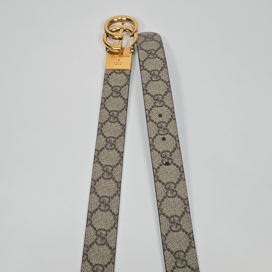 구찌 GG 마몬트 리버서블 벨트 (85)  상품이미지7