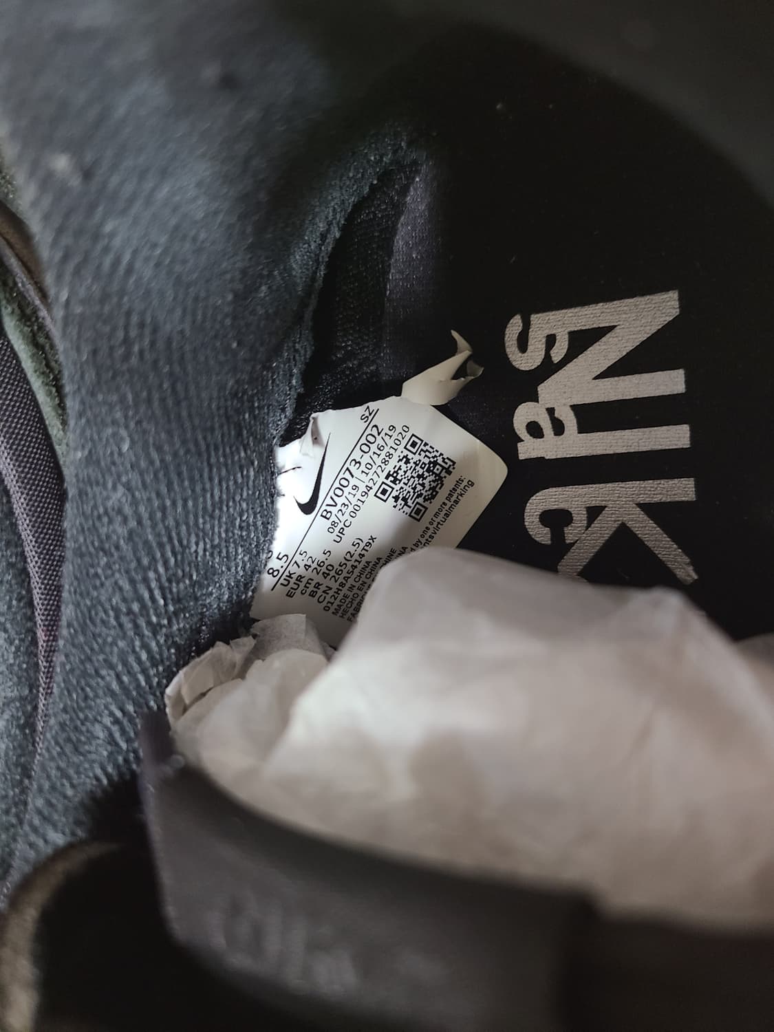 나이키 사카이 와플 블랙 상품이미지3