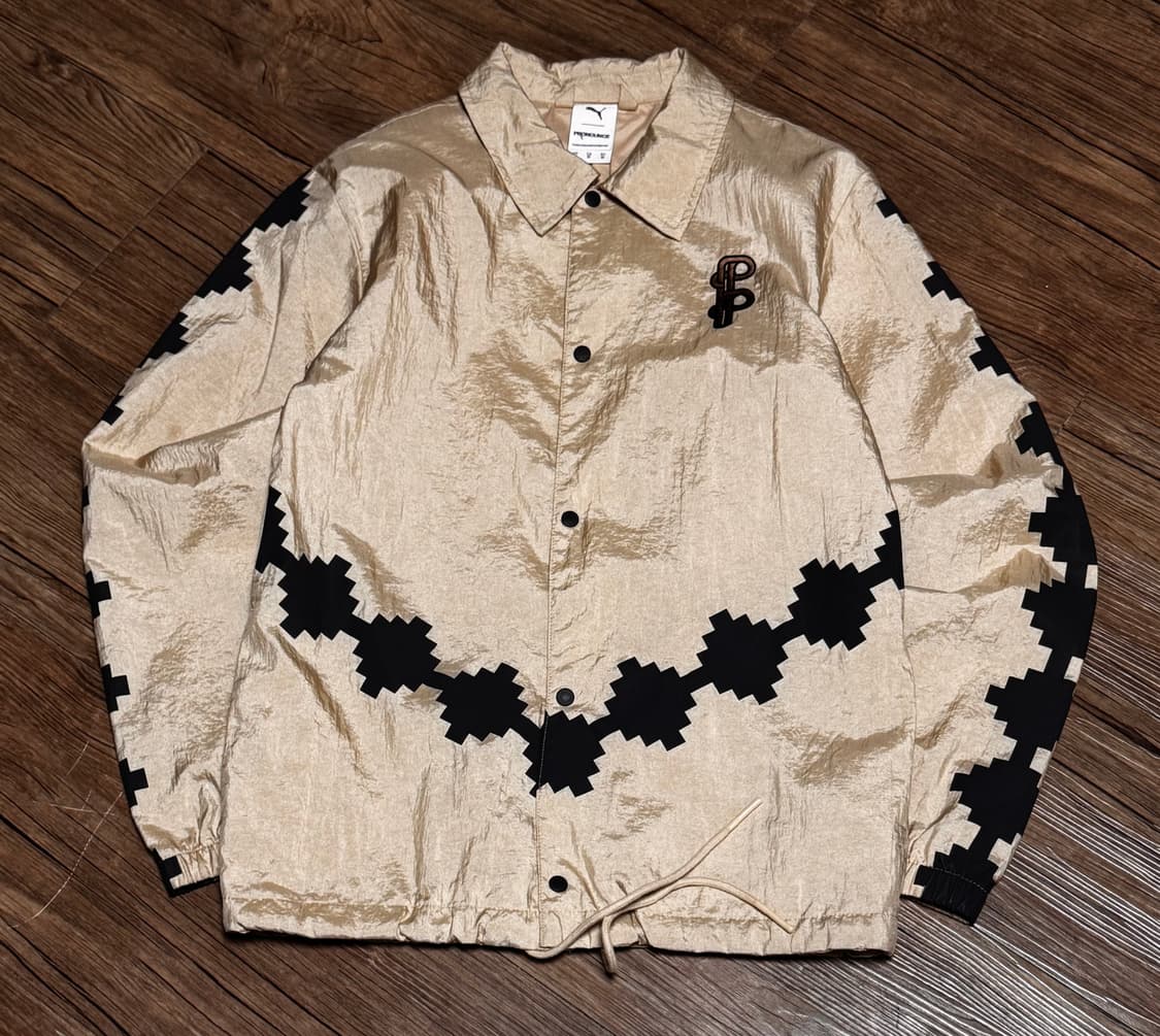 [XS] 푸마X프라나운스 우븐 오버핏 코치 자켓 상품이미지2