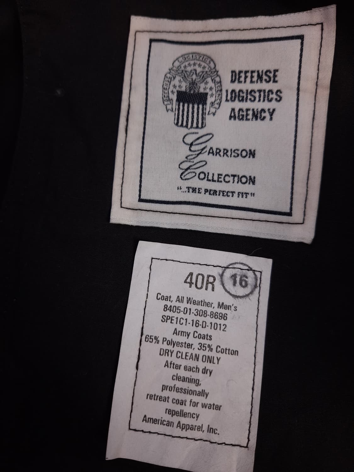 새제품 오리지날 미군 더블 바바리 레인코트 상품이미지6