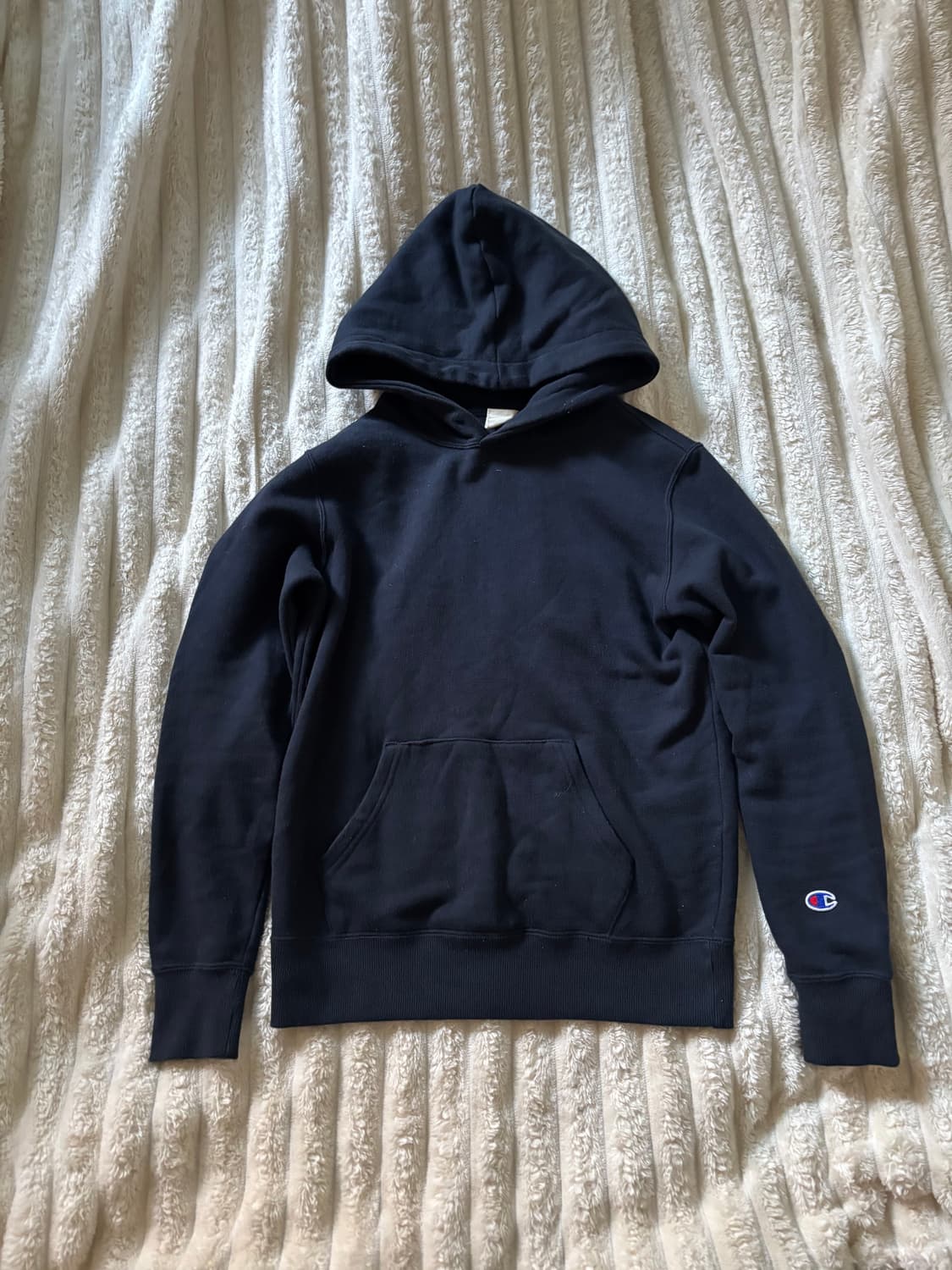 챔피온 네이비 후드 상품이미지1