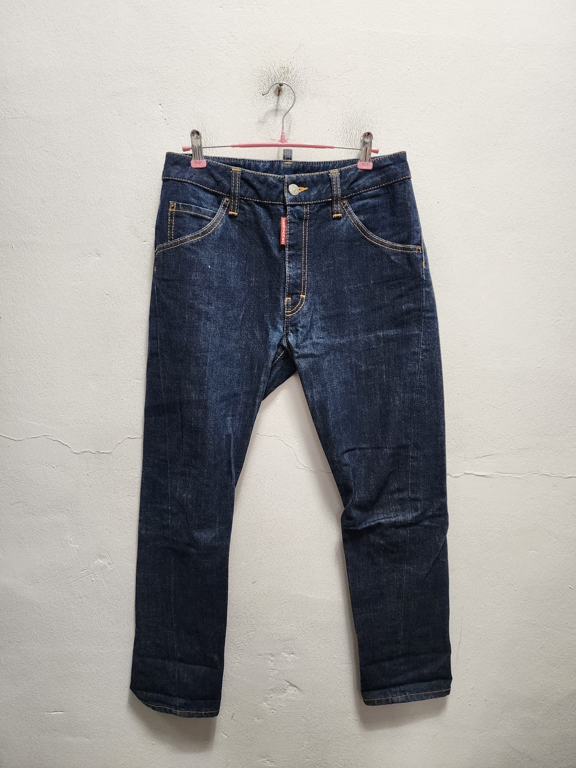 DSQUARED2 가죽패치 로고 청바지  상품이미지2