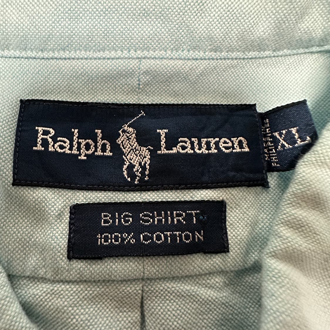POLO RALPH LAUREN big shirt mint 상품이미지3