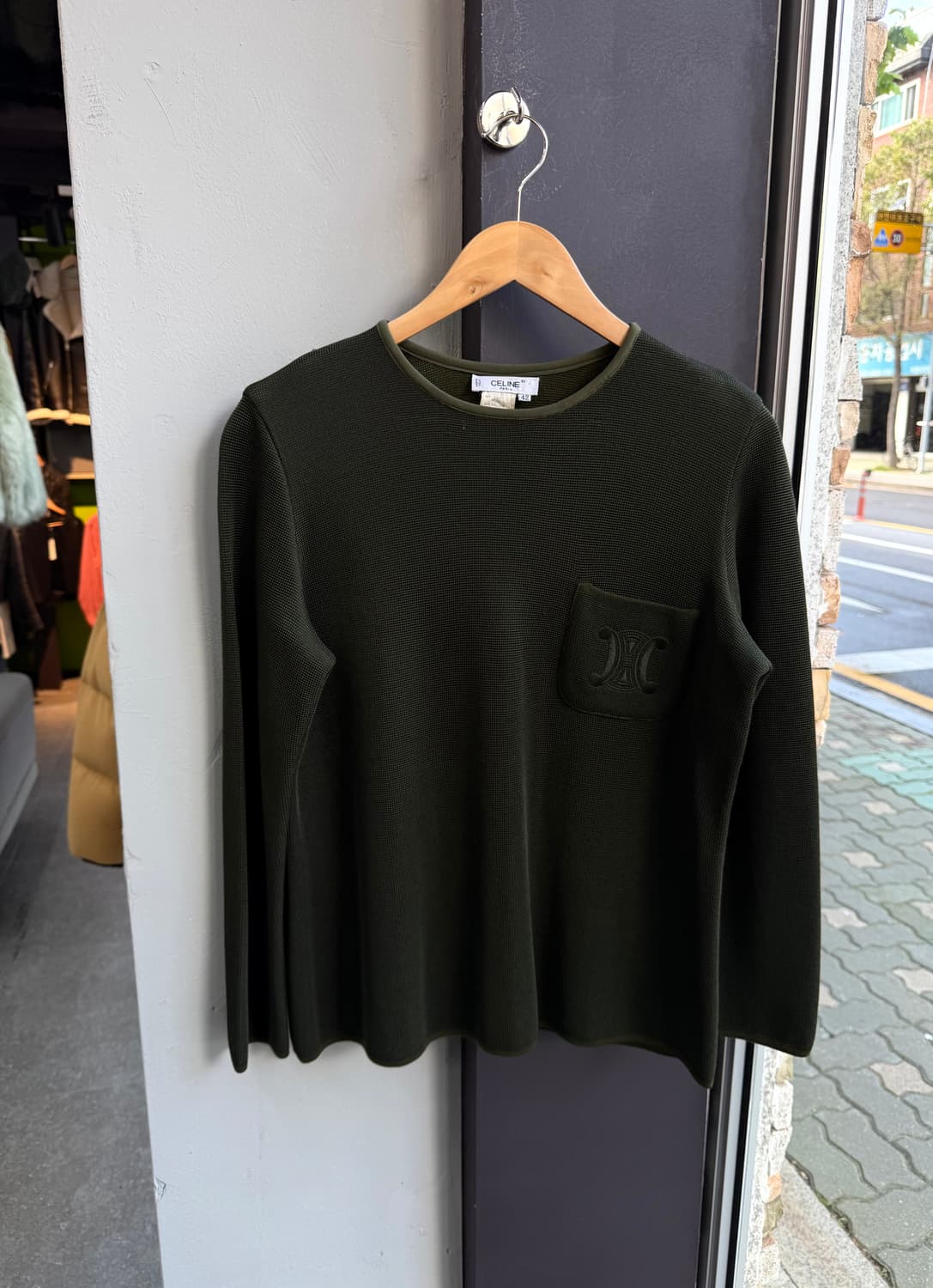 42/ 올드 셀린느 트리오페 울 니트 상품이미지2