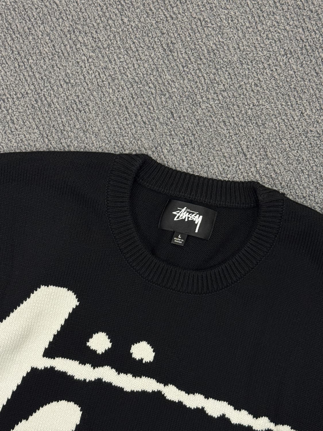 스투시 니트 L 상품이미지3