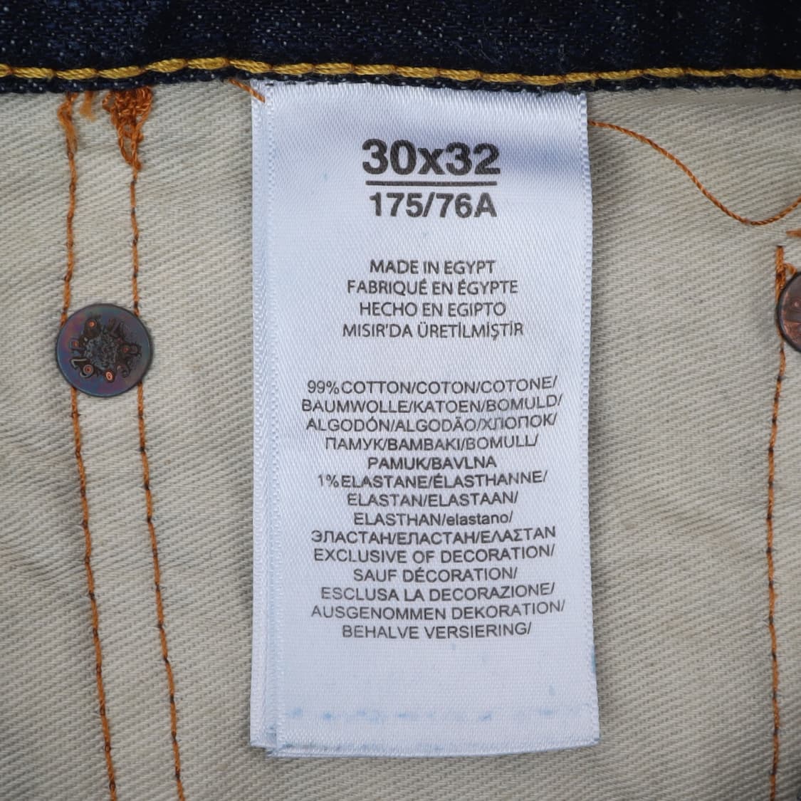 폴로 랄프로렌 해골 자수 데님팬츠 상품이미지8