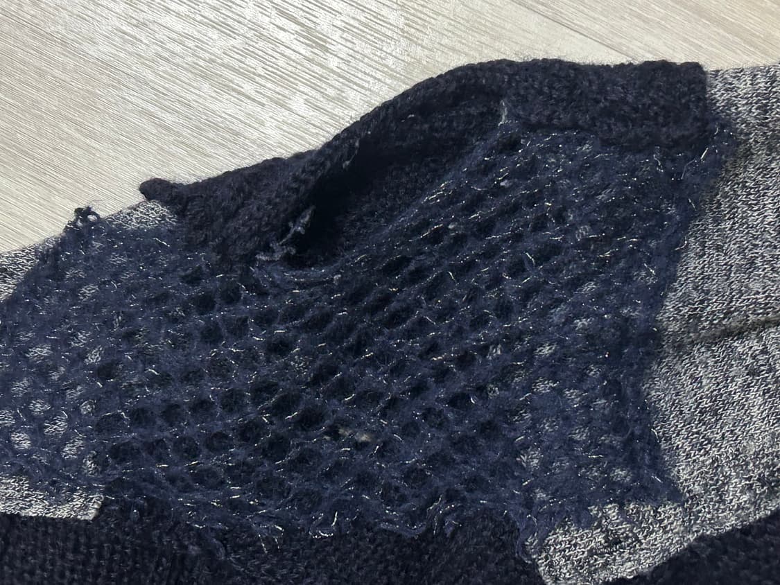 준야 와타나베&꼼데가르송 민소매 니트 상품이미지6