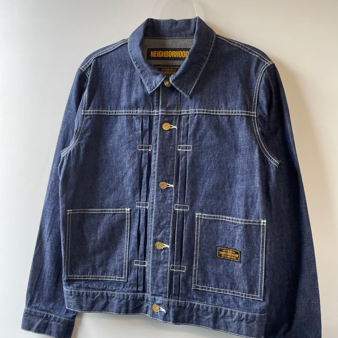 네이버후드 타입2 데님자켓 상품이미지3