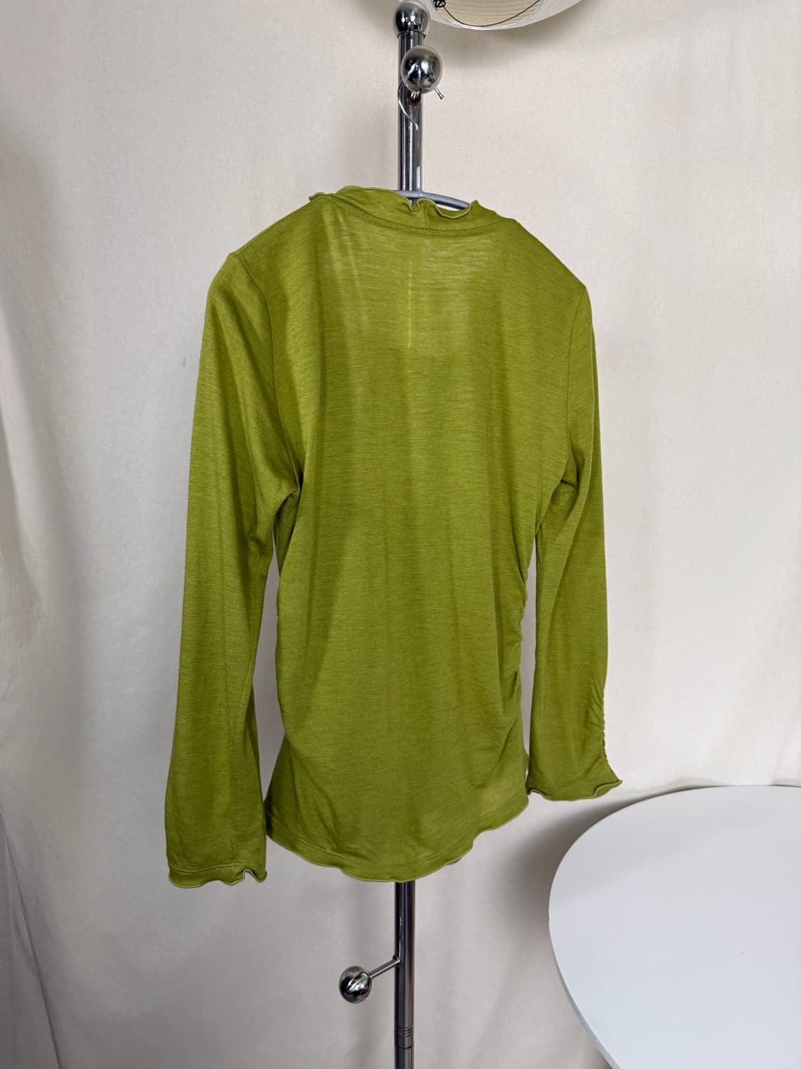 Smart Pink Shirring Blouse 상품이미지7
