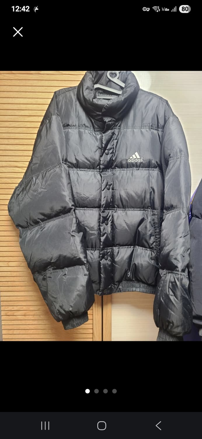 올드스쿨 아디다스 숏패딩 상품이미지1