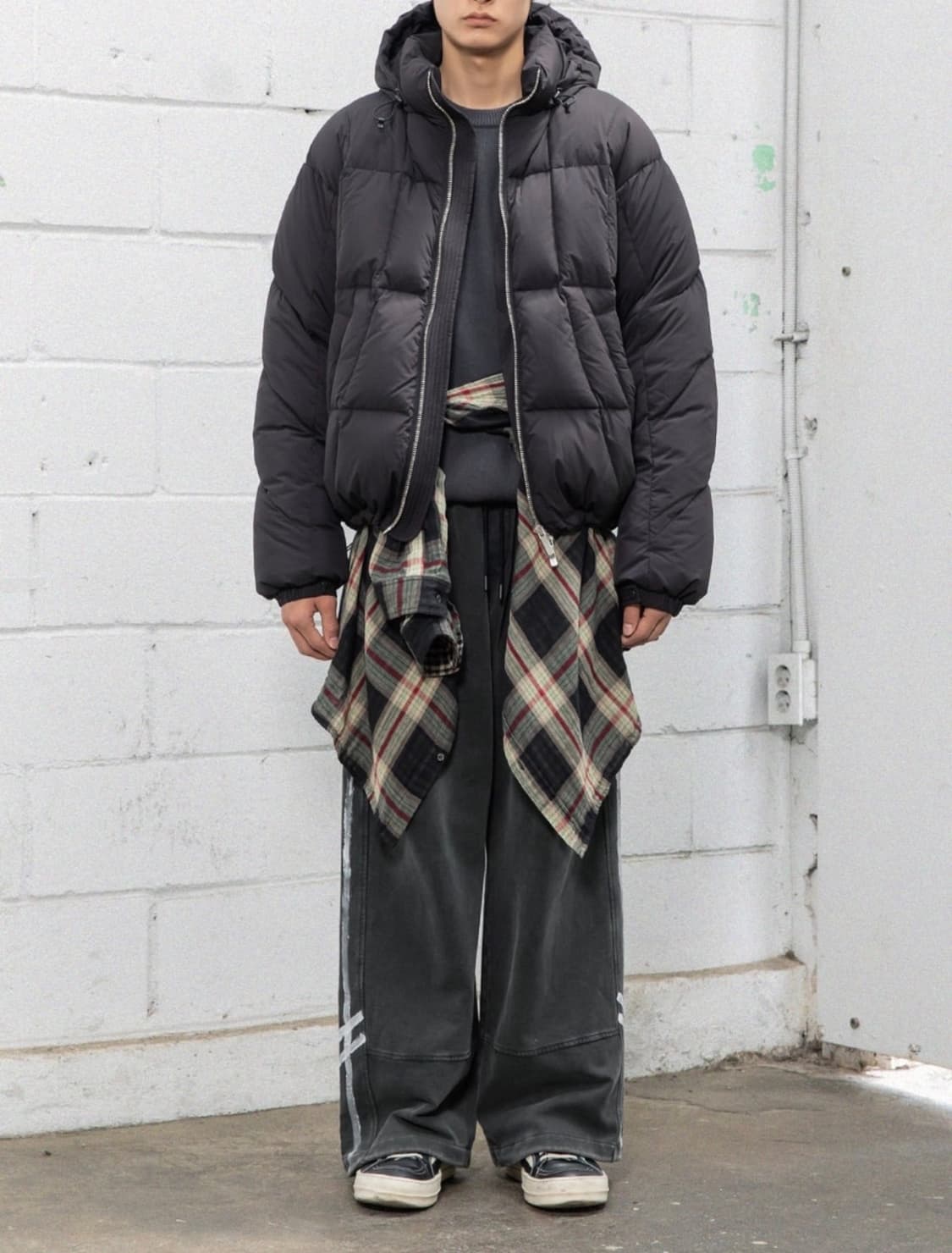 비긴 202 에이트 헤비 다운 패딩 사이즈 1 블랙 판매합니다 상품이미지2