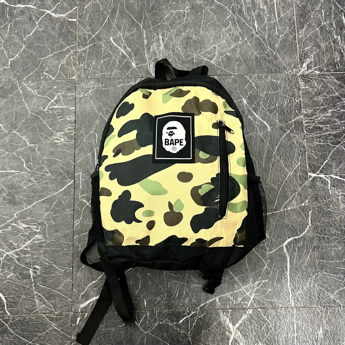 베이프 사루 로고 카모플라주 백팩 상품이미지2