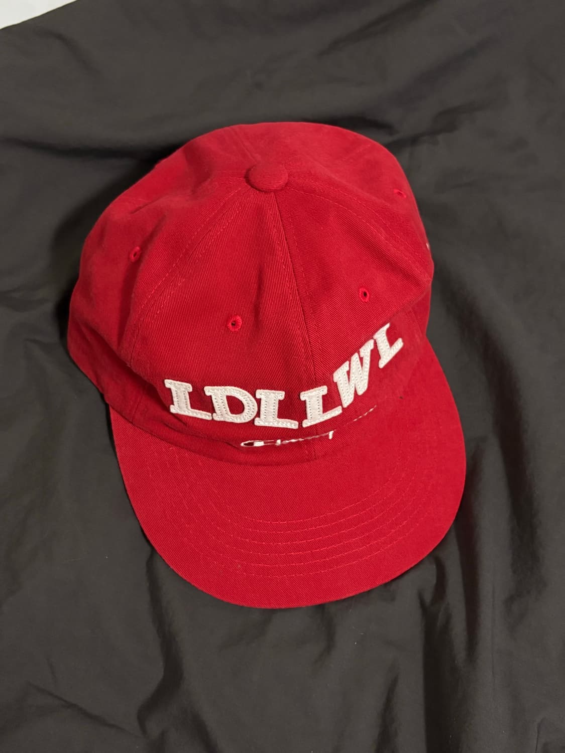 챔피온 × 빠더너스 LDLLWL 로고 볼캡 레드 상품이미지2