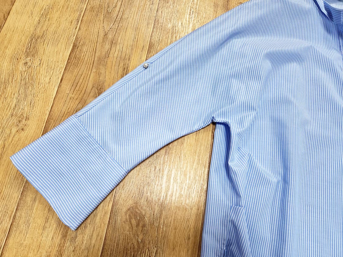 잇미샤(it michaa) 스트라이프 진주버튼 셔츠 55-66 새상품 상품이미지6