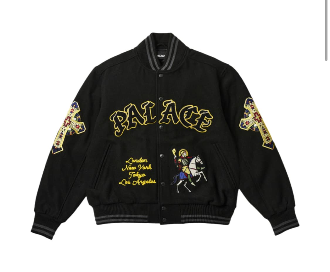 Palace saint varsity jacket M 상품이미지1