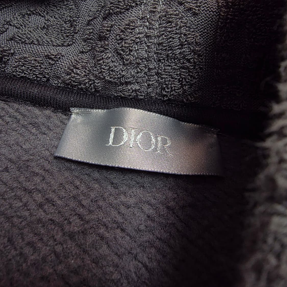 할인특가{클로젯}[XL]디올 오블리크 코튼 테리 자카드 후드티 상품이미지6