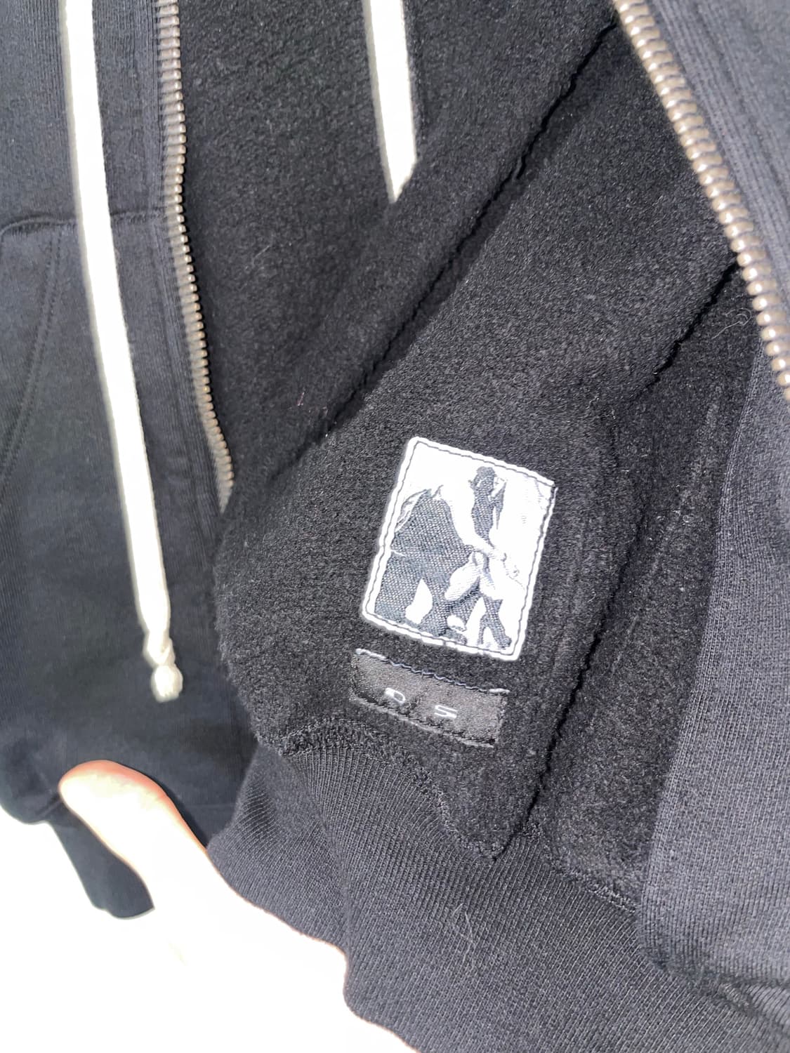 릭오웬스 다크쉐도우 민소매 후드집업  상품이미지3