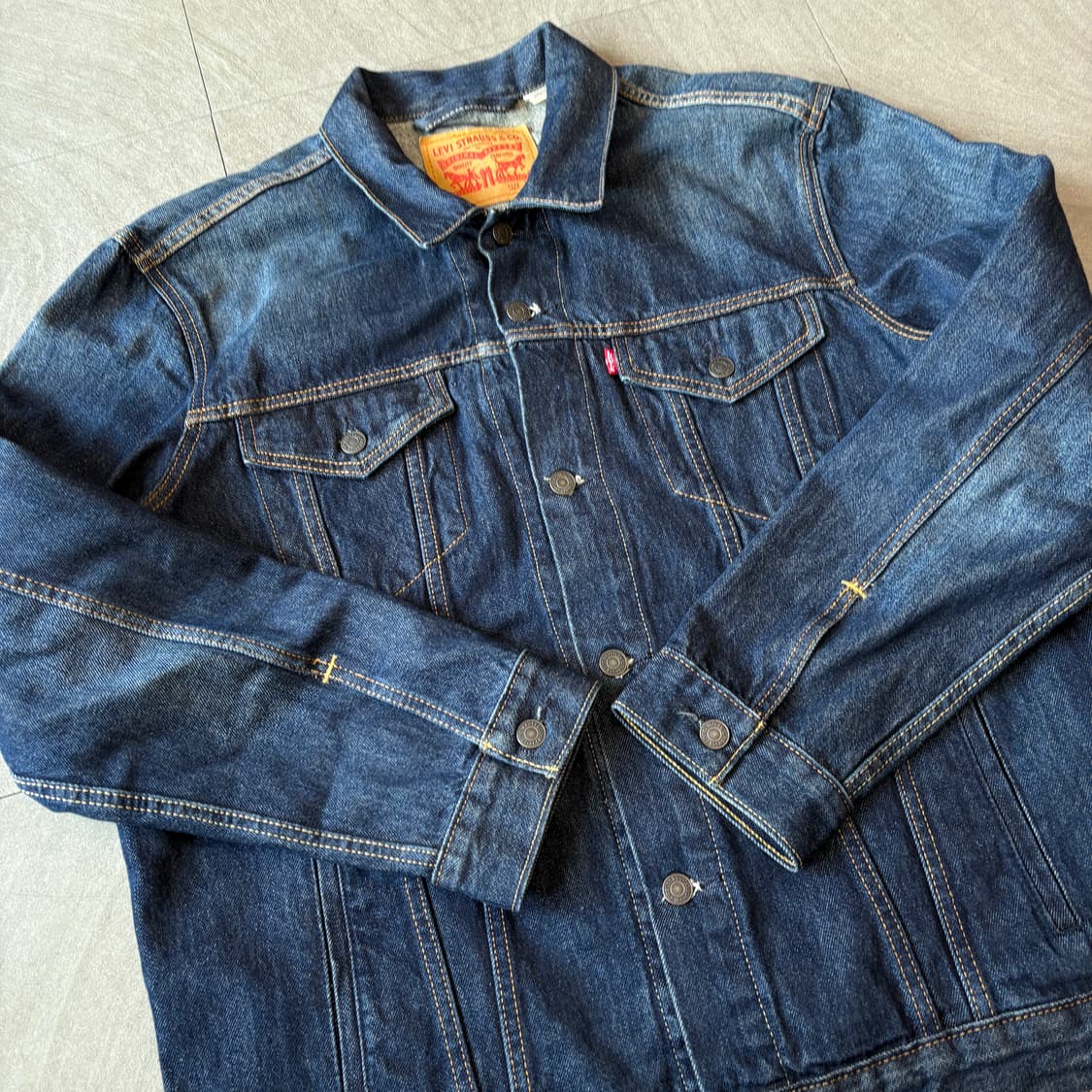 리바이스 정품 청 데님 자켓  상품이미지8