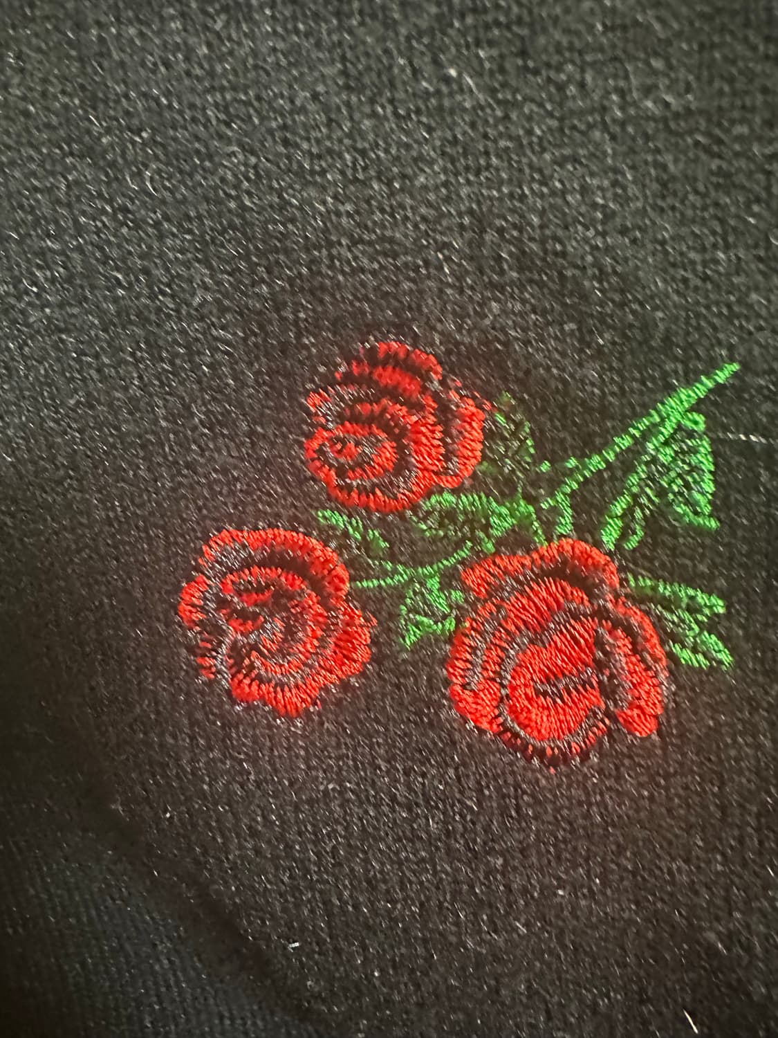 산드로 울캐시미어장미 자수 니트 상품이미지6