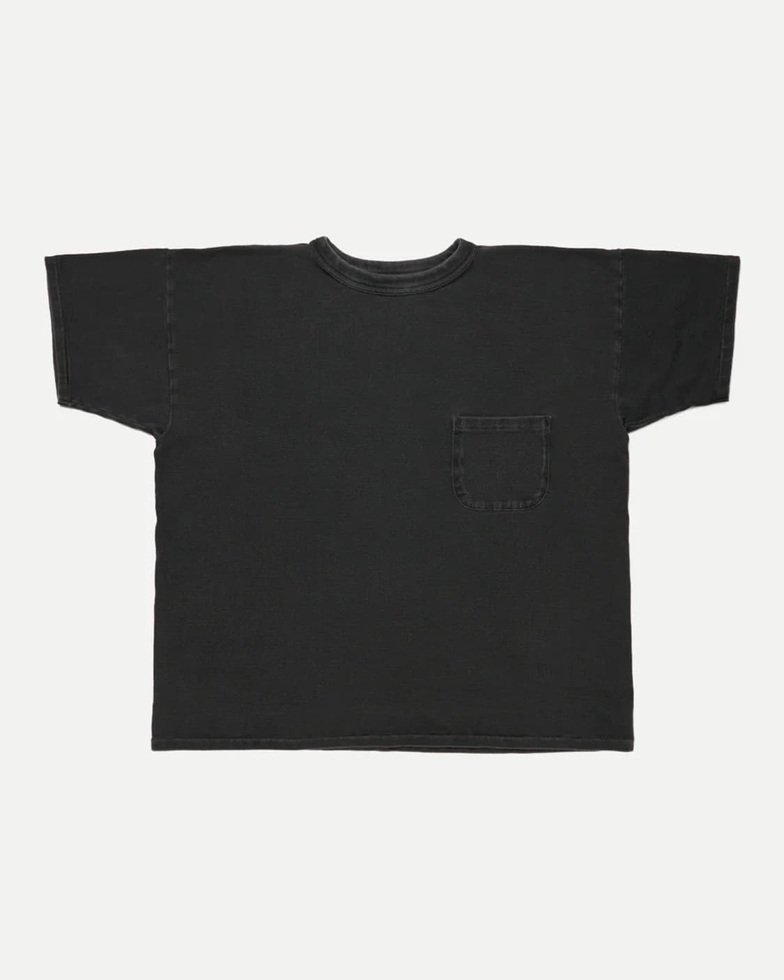 타이가 타카하시 LOT 601 티셔츠 SUMI DYED BLACK 42 상품이미지5