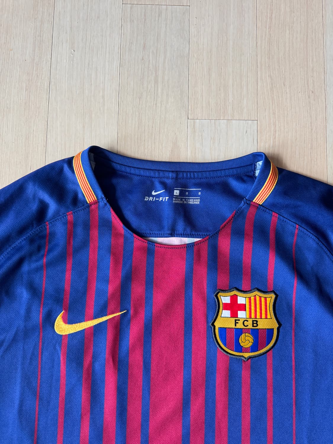 FC 바르셀로나 2017-18 시즌 유니폼 상품이미지3