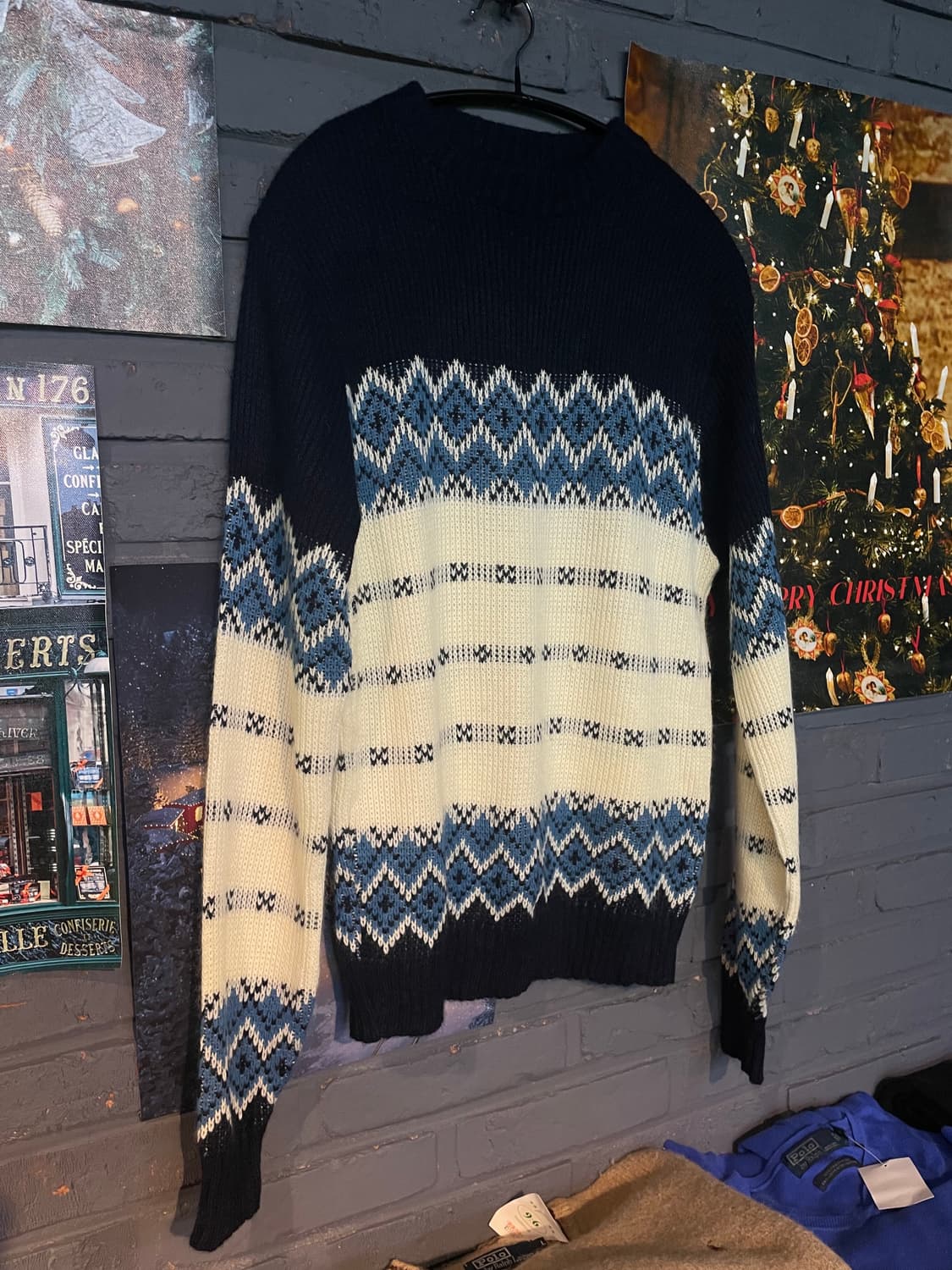 빈티지 노르딕 니트 상품이미지3