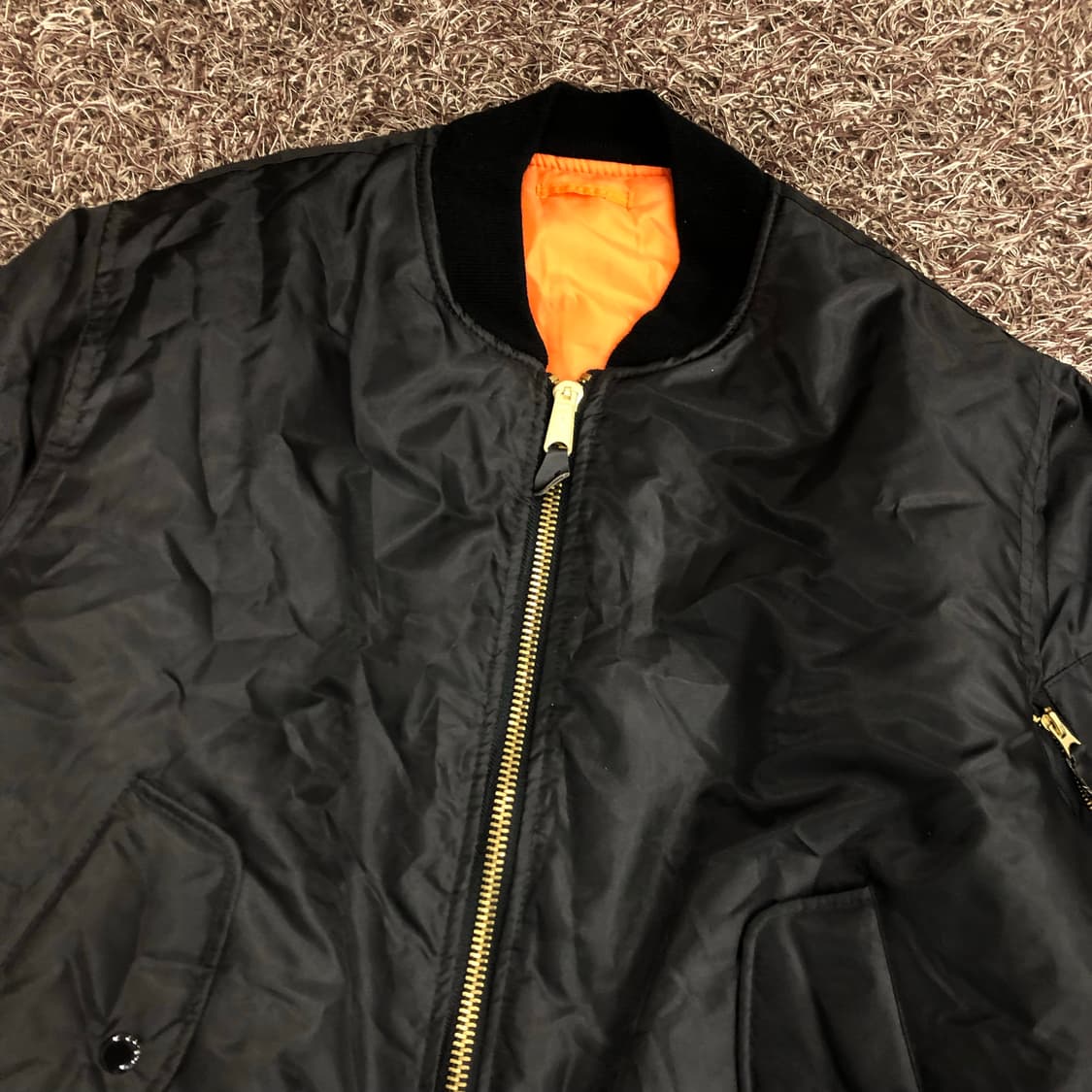 로스코 리버시블 나일론 봄버 MA-1 플라이트 항공 점퍼 상품이미지2