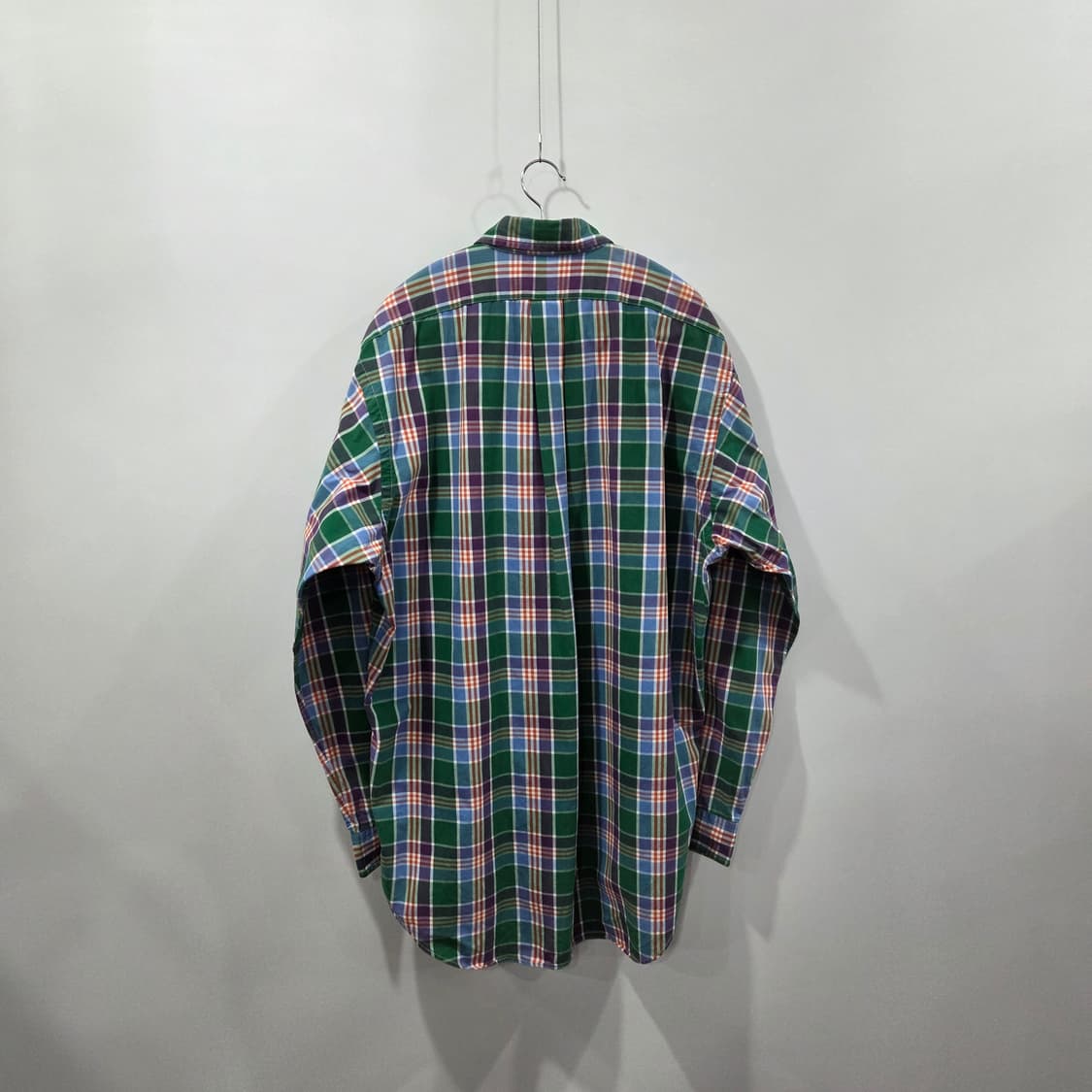 폴로랄프로렌 버튼다운 체크셔츠 M 상품이미지4