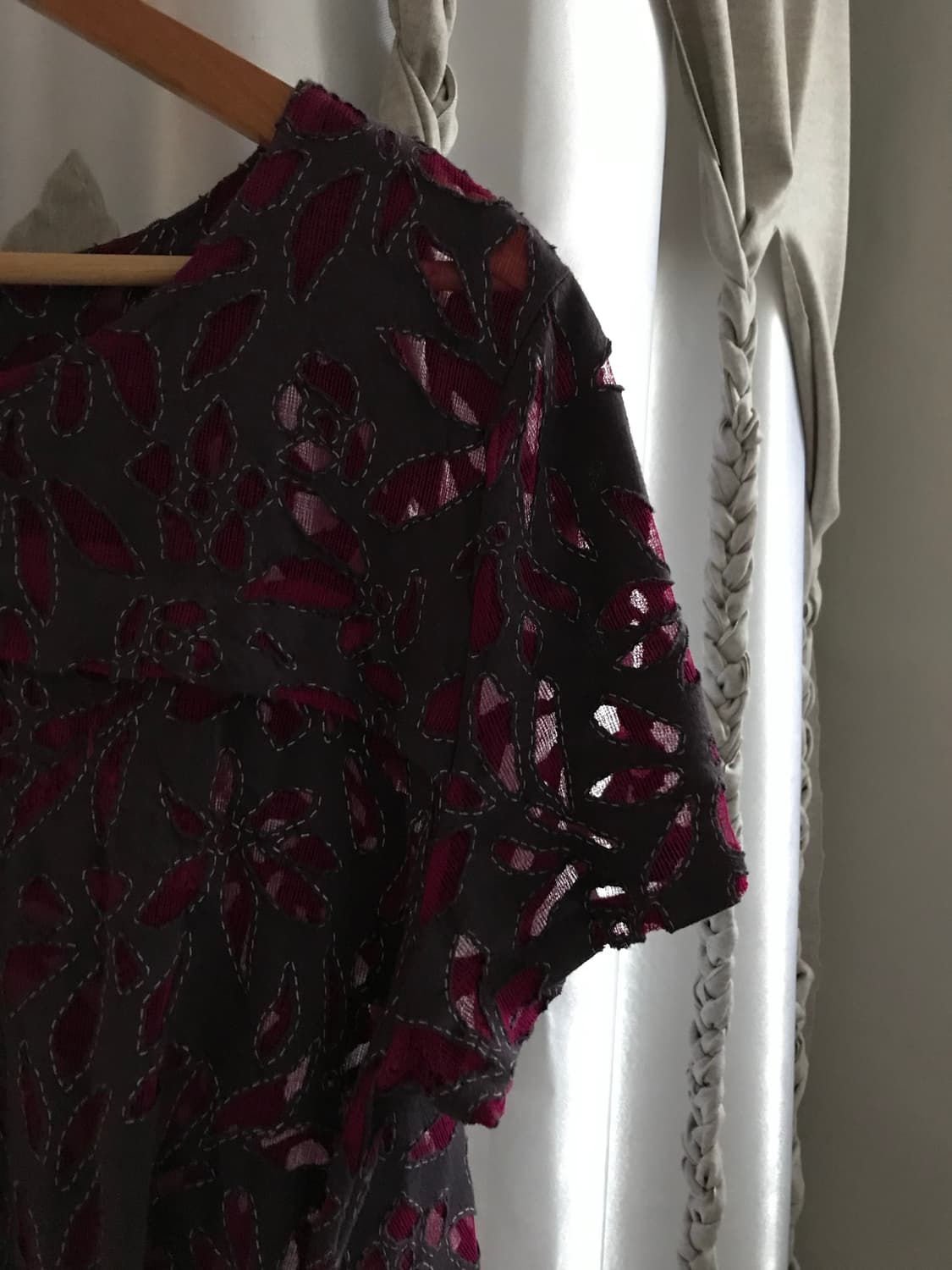 vintage mash pattern top 상품이미지4