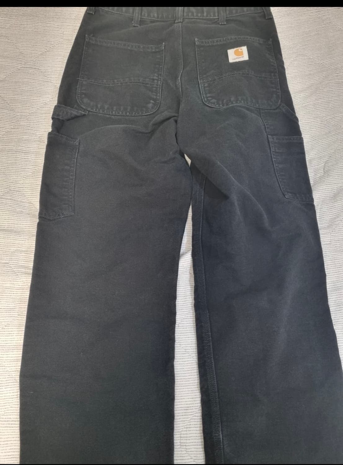 칼하트윕 더블니 자켓 블랙 30x32 상품이미지2