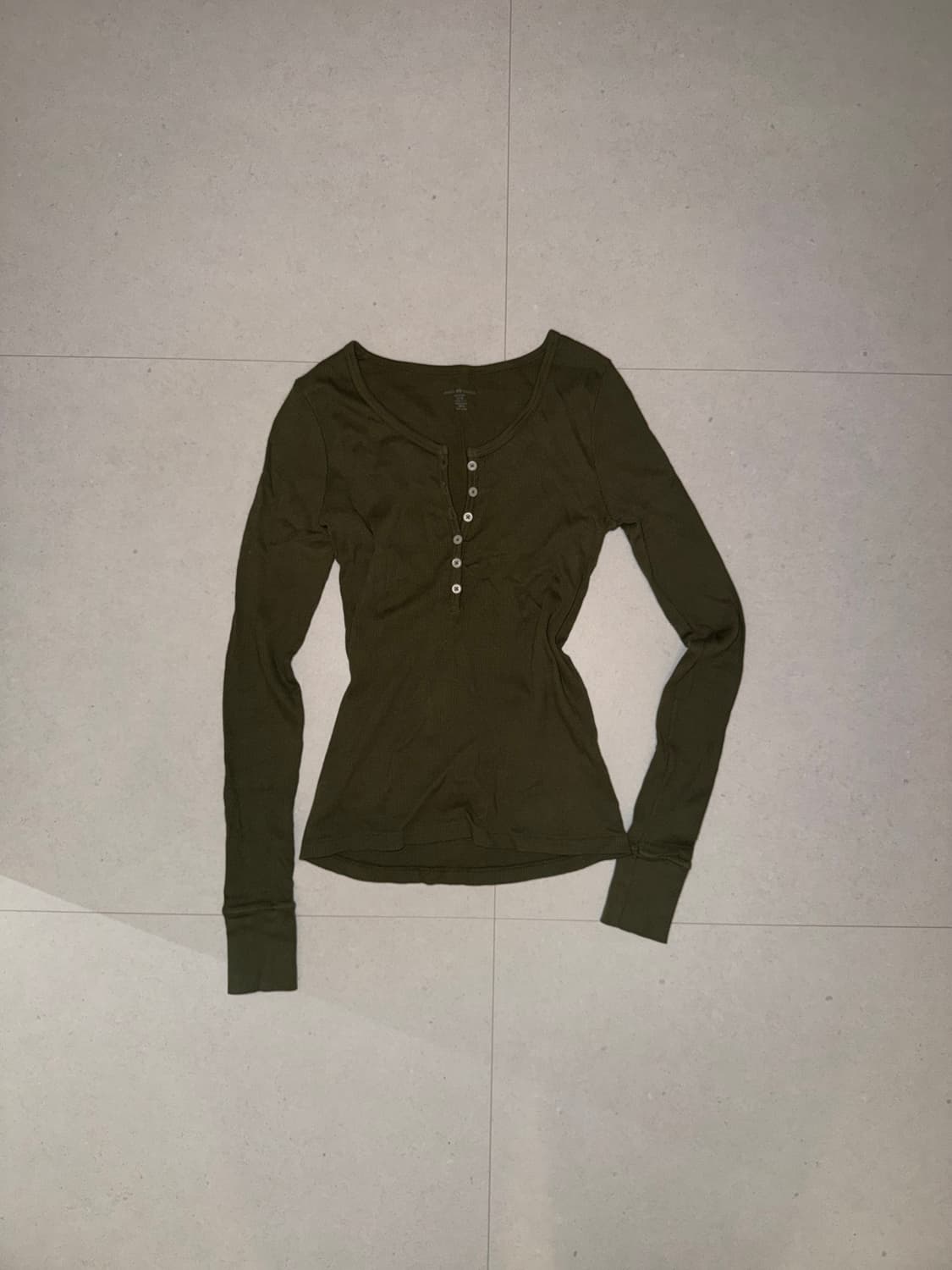 브랜디멜빌 카키 탑 상품이미지1