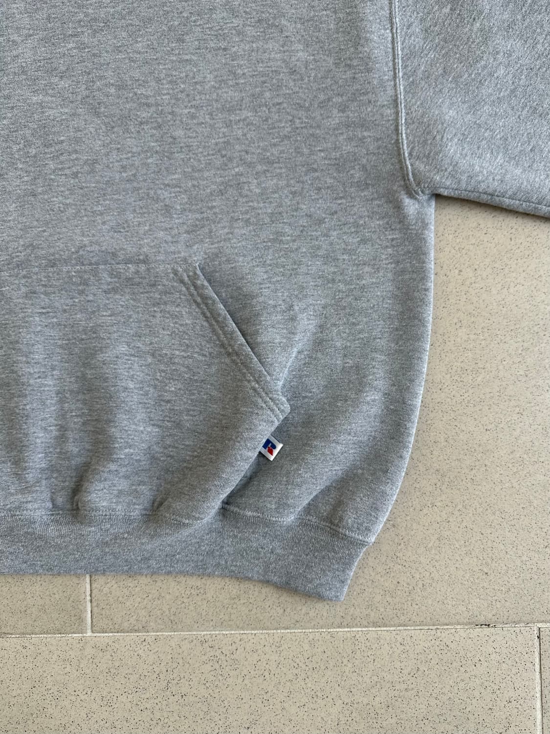 90s 빈티지 러셀 후드 그레이 L 상품이미지3