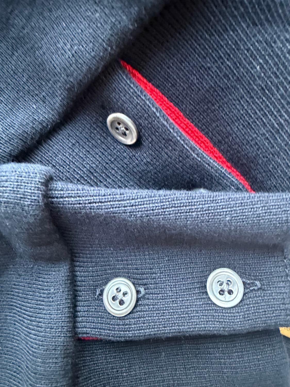 톰브라운 백삼선 후드집업 네이비 size 3 시착1회 상품이미지7