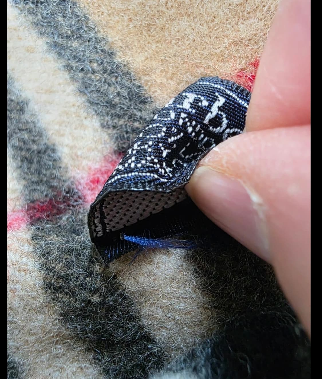 버버리 램스울 머플러 상품이미지8