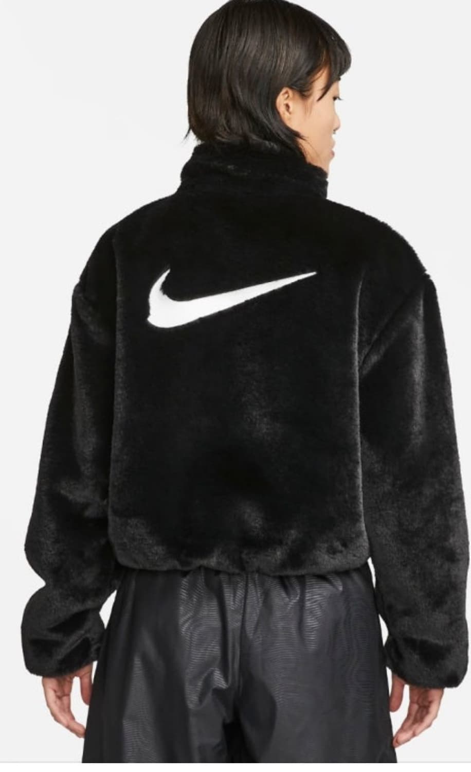 나이키 크롭 퍼 자켓 상품이미지1