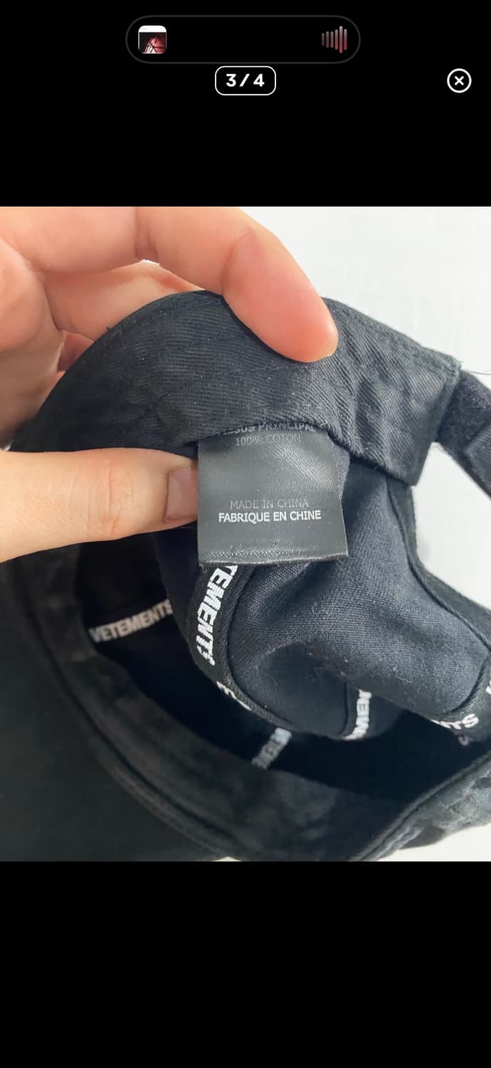 베트멍 앤트워프 볼캡 상품이미지3